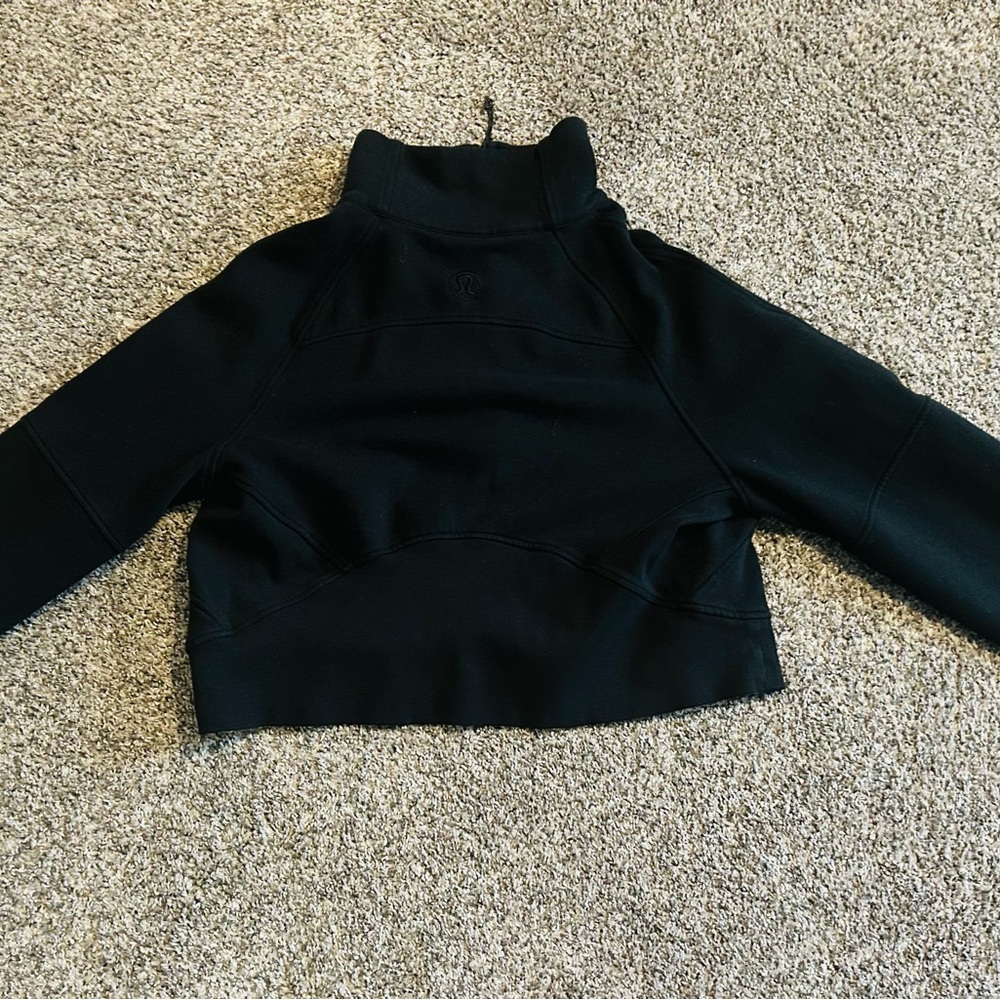 Lululemon Scuba 3/4 zip up
